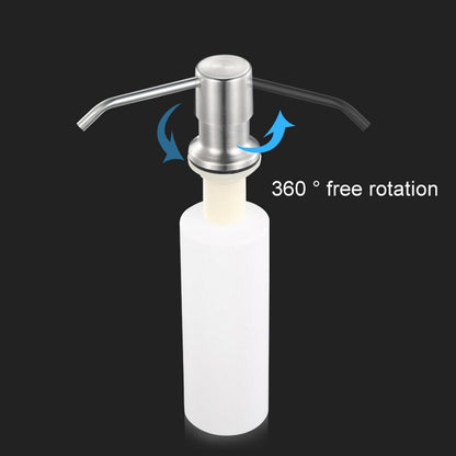 Kitchen Soap Dispensers Stainless Steel Kitchen Sink Counter top Soap Dispenser EL8406 - DunbiBeauty, LLC