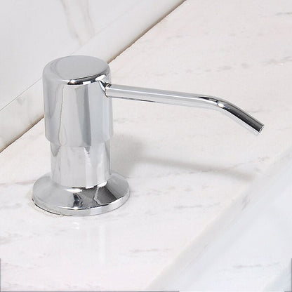 Kitchen Soap Dispensers Stainless Steel Kitchen Sink Counter top Soap Dispenser EL8406 - DunbiBeauty, LLC