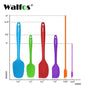 Kitchen Utensil Cooking Tools Silicone Spatula Set Spoon Cake Spatulas for Cooking Baking and Mixing - DunbiBeauty, LLC