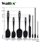 Kitchen Utensil Cooking Tools Silicone Spatula Set Spoon Cake Spatulas for Cooking Baking and Mixing - DunbiBeauty, LLC