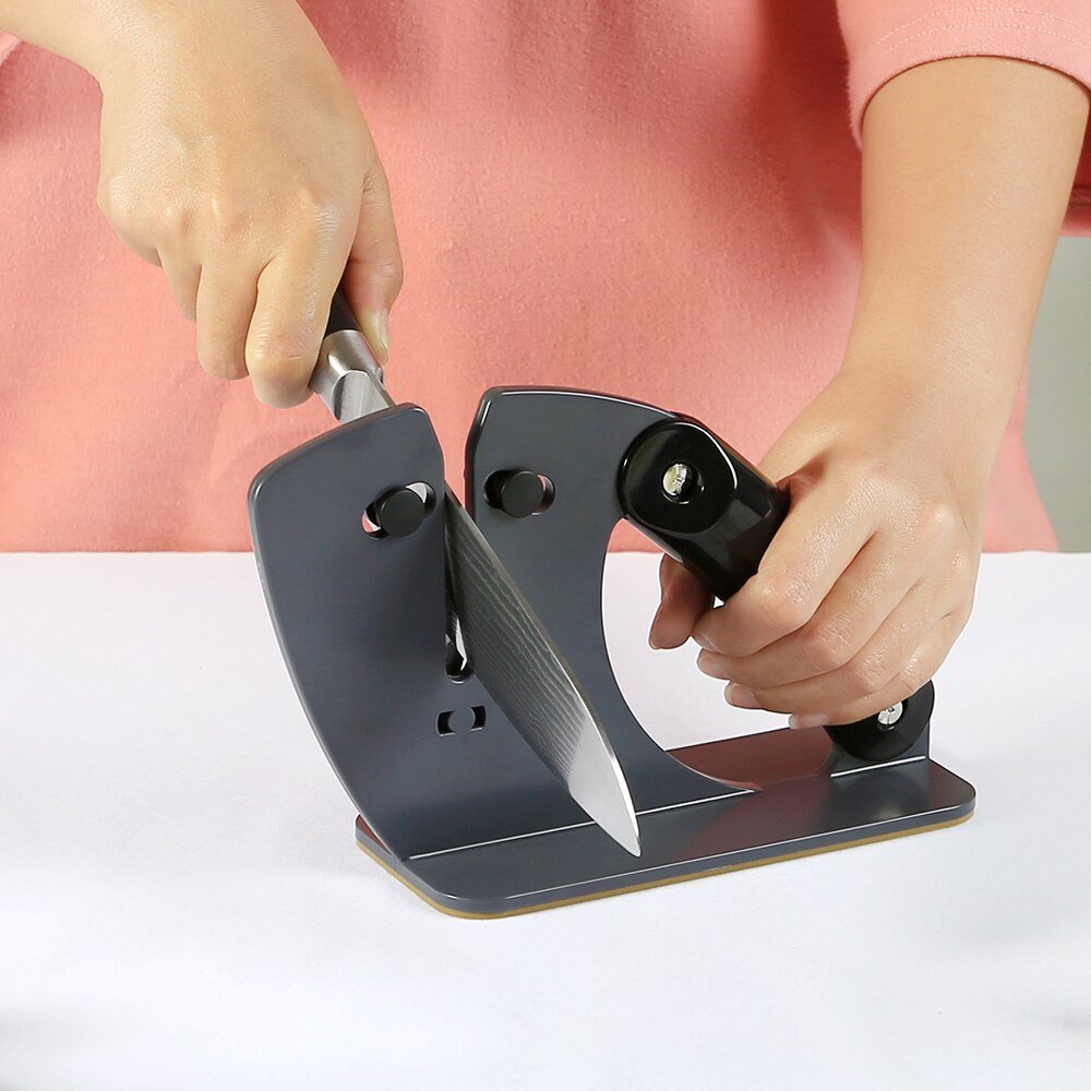 Knife Sharpener Professional Sharpening System Kitchen Sharpening RM022 - DunbiBeauty, LLC