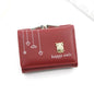 Korean Women's Leather Wallet Large Cash Photo Bits - DunbiBeauty, LLC