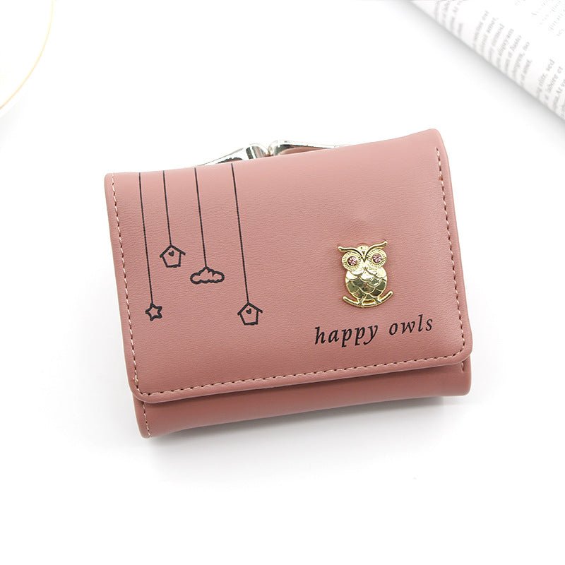 Korean Women's Leather Wallet Large Cash Photo Bits - DunbiBeauty, LLC