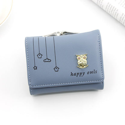 Korean Women's Leather Wallet Large Cash Photo Bits - DunbiBeauty, LLC