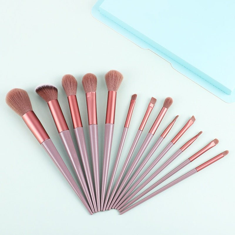 KOSMETYKI Soft Fluffy Makeup Brushes Set Eye Shadow Foundation Women Cosmetic Powder Blush Blending Beauty Make Up beauty Tool - DunbiBeauty, LLC