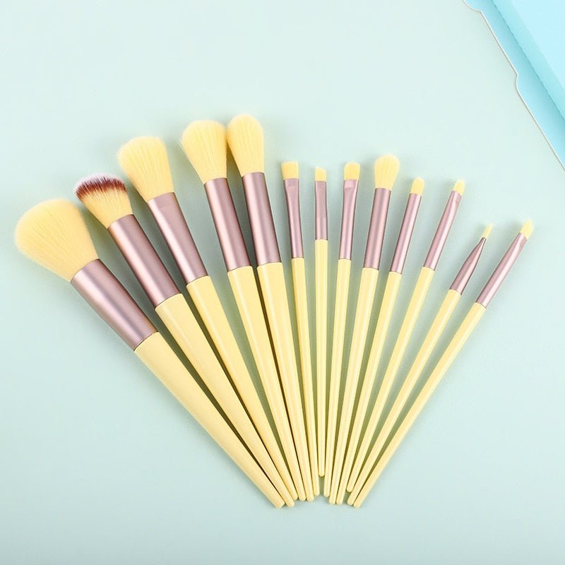 KOSMETYKI Soft Fluffy Makeup Brushes Set Eye Shadow Foundation Women Cosmetic Powder Blush Blending Beauty Make Up beauty Tool - DunbiBeauty, LLC