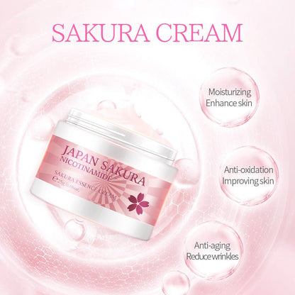 Lacco Cherry Blossom Essence Cream 25g - DunbiBeauty, LLC