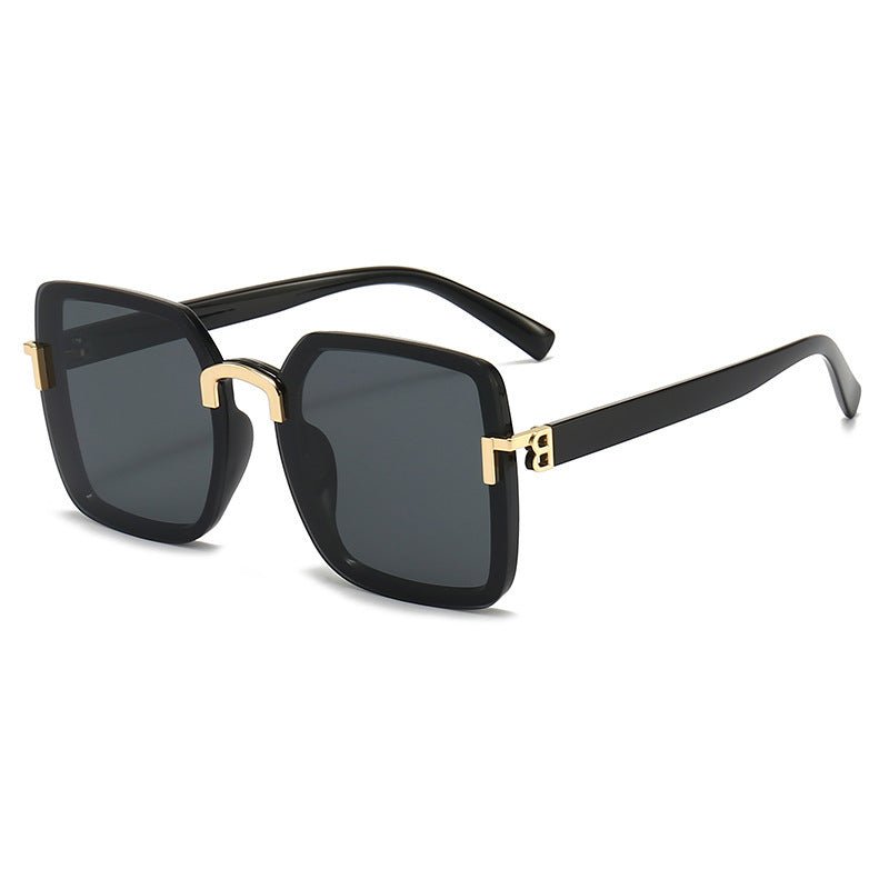 Large Square Frame Women's UV-Proof Sunglasses - DunbiBeauty, LLC