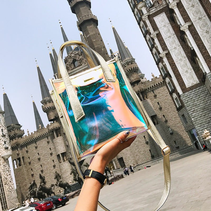 Laser Bag Transparent Handbag - DunbiBeauty, LLC