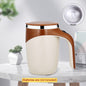 Lazy Coffee Stirring Cup Auto Cup Magnetic Rotating Electric Milk Cup Mark Cup 304 Stainless Steel Self Stirring Mixing Cup USB - DunbiBeauty, LLC