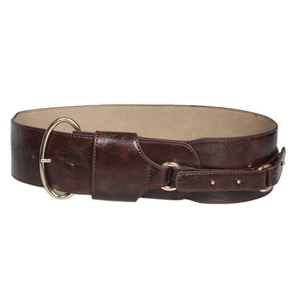 Leather Waist Belt with Latch - DunbiBeauty, LLC