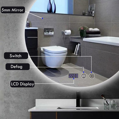 LED Bathroom Mirror - DunbiBeauty, LLC