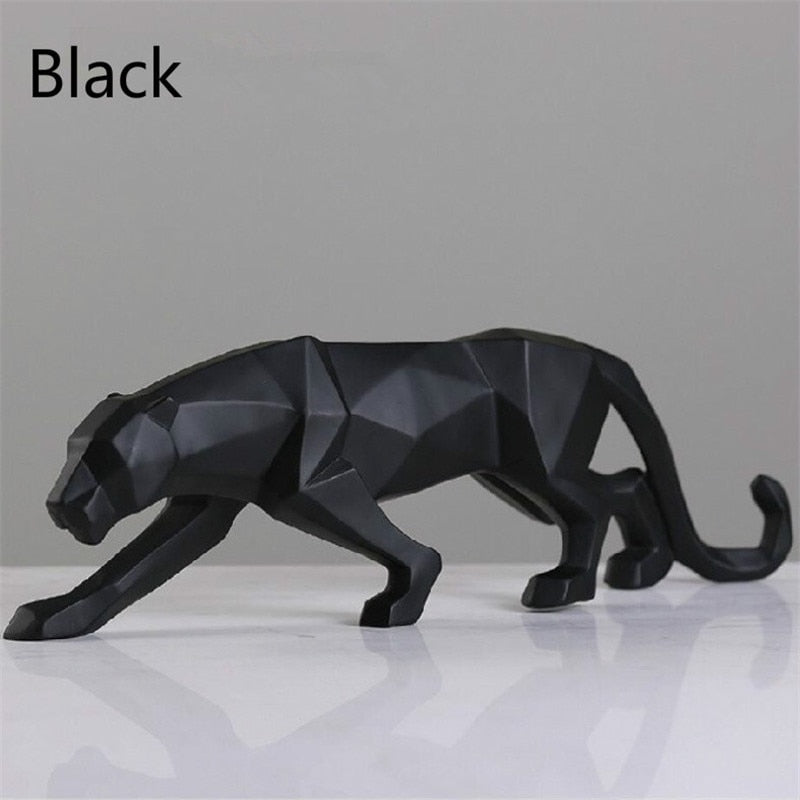 Leopard Statue Figurine Ornament - DunbiBeauty, LLC