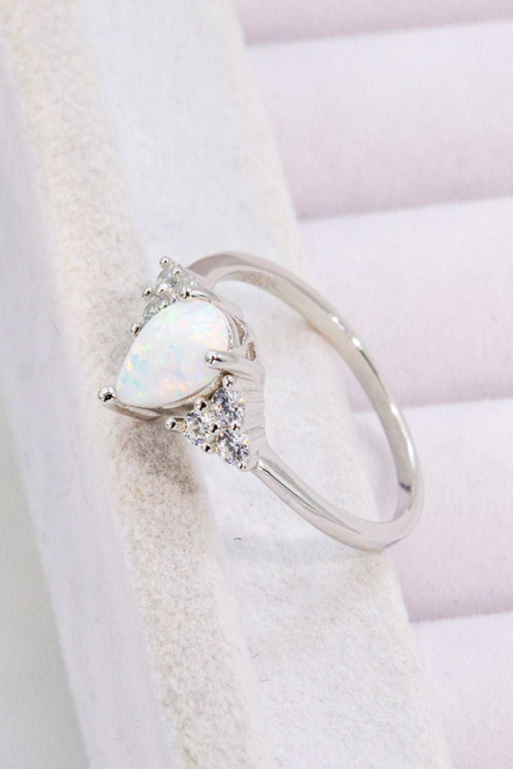 Limitless Love Opal and Zircon Ring - DunbiBeauty, LLC