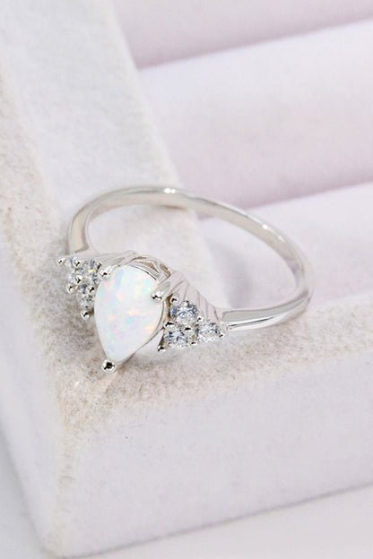 Limitless Love Opal and Zircon Ring - DunbiBeauty, LLC