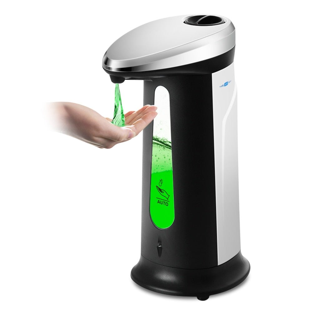 Liquid Soap Dispenser 400Ml Automatic ABS Intelligent Touchless Sensor Induction Hand Washer for Kitchen Bathroom Equipment - DunbiBeauty, LLC