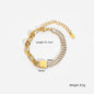 Lock Shape Luxury Bracelet - DunbiBeauty, LLC