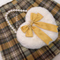 Lolita Heart Pearl Chain Plush Tote - DunbiBeauty, LLC