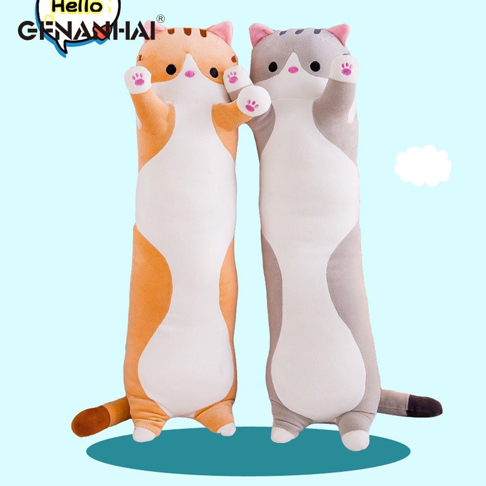 Long Animal Cat Plush Toys - DunbiBeauty, LLC