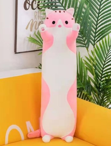 Long Animal Cat Plush Toys - DunbiBeauty, LLC