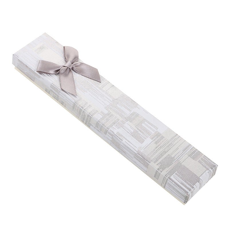 Long Gift Box with Abstract Print - DunbiBeauty, LLC