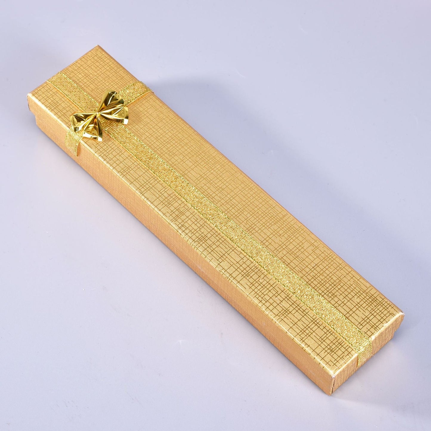 Long Jewelry Gift Box with Bow - DunbiBeauty, LLC