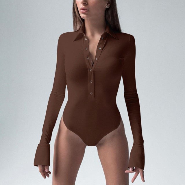 Long Sleeve Bodysuit - DunbiBeauty, LLC