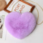 Love Bags For Women Plush Chain Shoulder Bags Valentine's Day Party Bag - DunbiBeauty, LLC