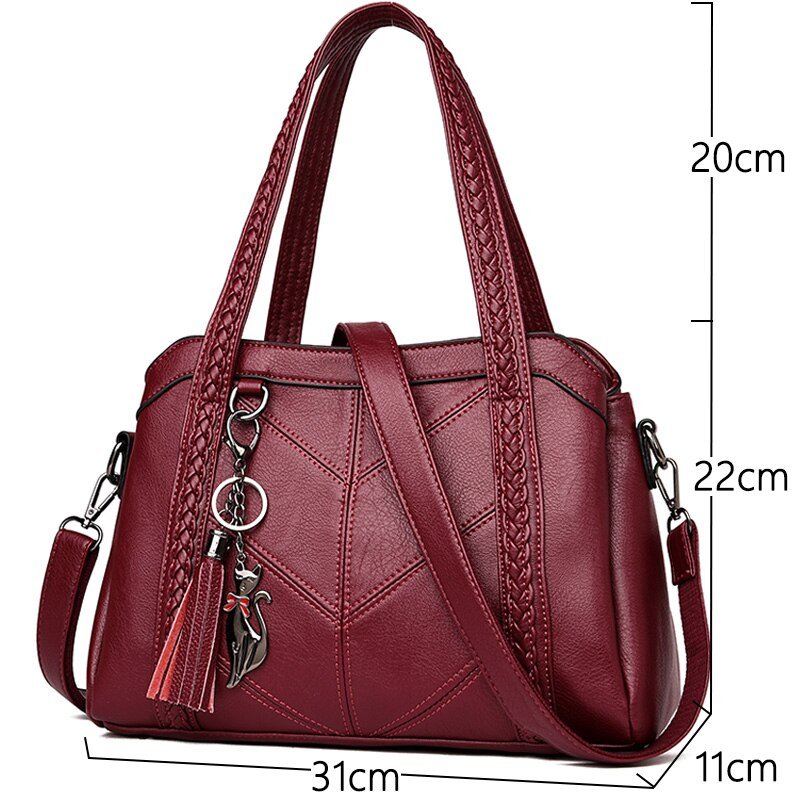 Luxury Handbags Women Bags Designer Crossbody Bags for Women 2021 New Purses And Handbags High Quality Leather Tote Bag Bolsa - DunbiBeauty, LLC