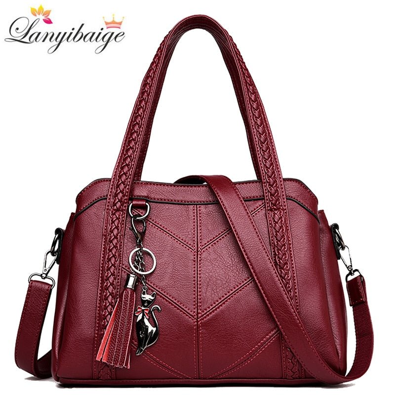 Luxury Handbags Women Bags Designer Crossbody Bags for Women 2021 New Purses And Handbags High Quality Leather Tote Bag Bolsa - DunbiBeauty, LLC