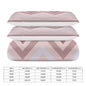 Pink Geometric Galaxy 3-Piece Bedding Set (1 Duvet Cover + 2 Pillowcase) SupDropshipping