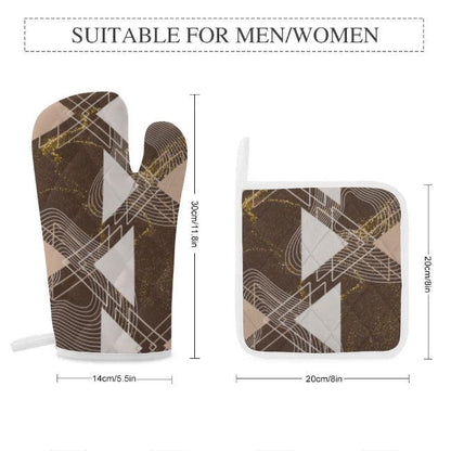 Oven Mitts and Pot Holders Sets(Set Of 4) SupDropshipping