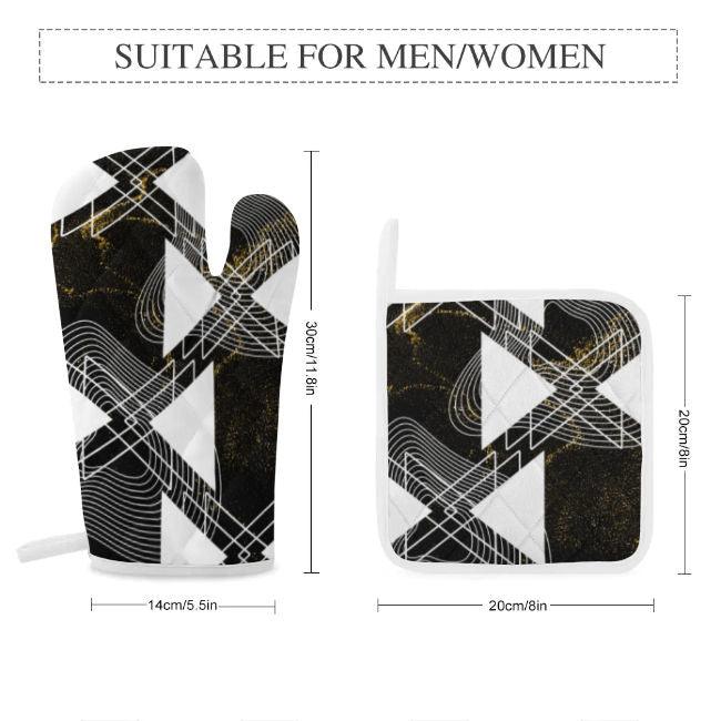 Oven Mitts and Pot Holders Sets(Set Of 4) SupDropshipping