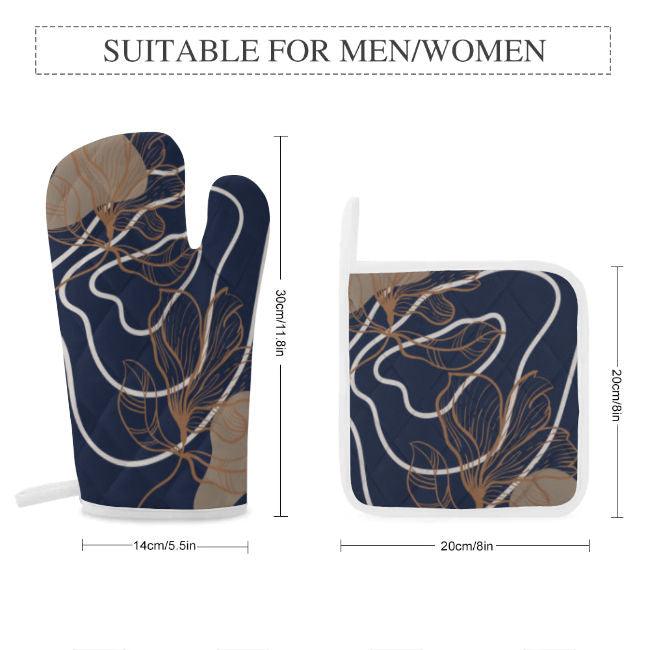 Oven Mitts and Pot Holders Sets(Set Of 4) SupDropshipping